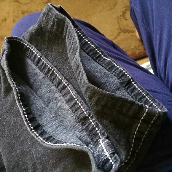 A.N.A. Ultra Tall grey denim boot cut jeans. - Picture 2 of 5